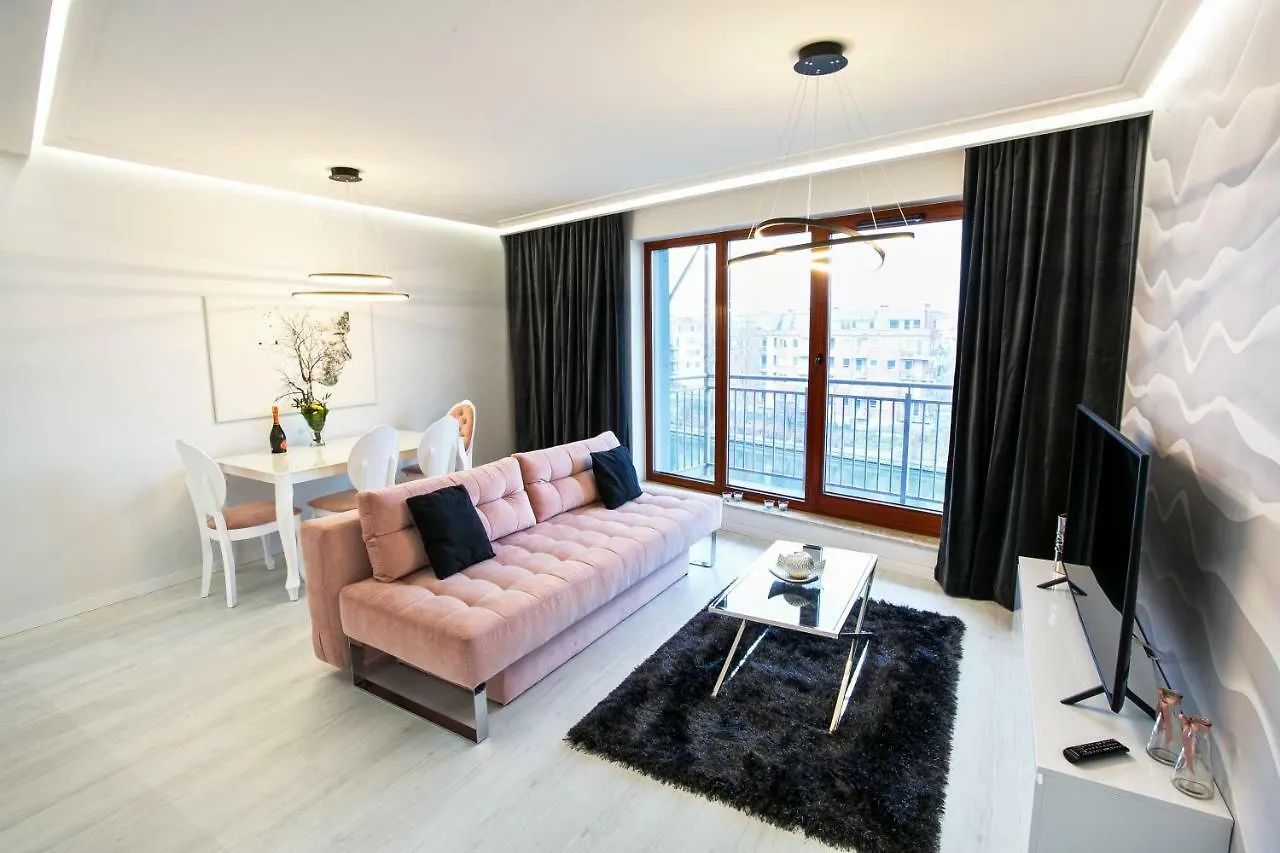 Apartament z basenem i widokiem na Motławę Gdańsk Polska